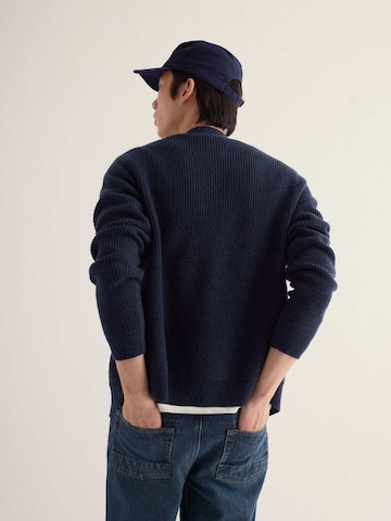 Seasalt Cornwall Gebreid vest in Blauw