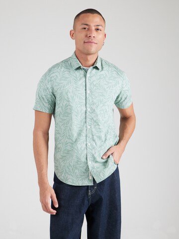GARCIA Regular fit Ing 'Q41090' - zöld: elől