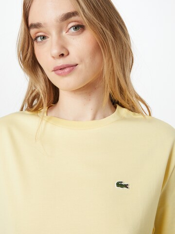 LACOSTE T-Shirt in Gelb