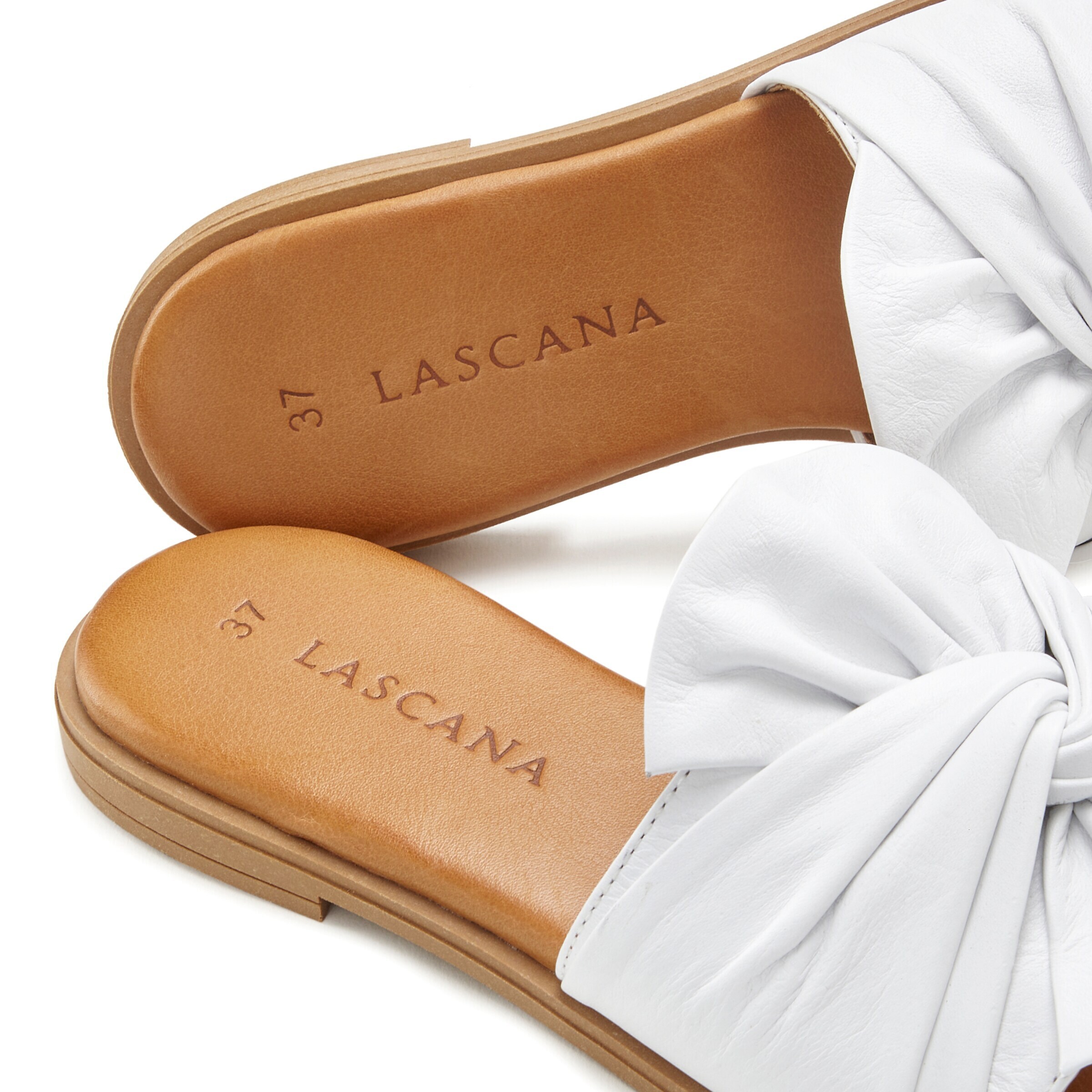 LASCANA Mules in White