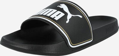PUMA Mule 'Leadcat FTR' en jaune / noir / blanc, Vue avec produit