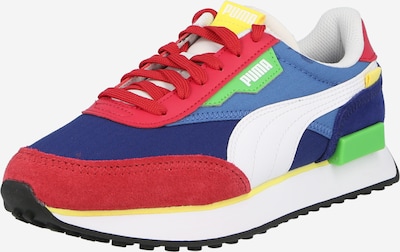 PUMA Sneaker 'RIDER PLAY ON' in blau / gelb / grün / rot / weiß, Produktansicht