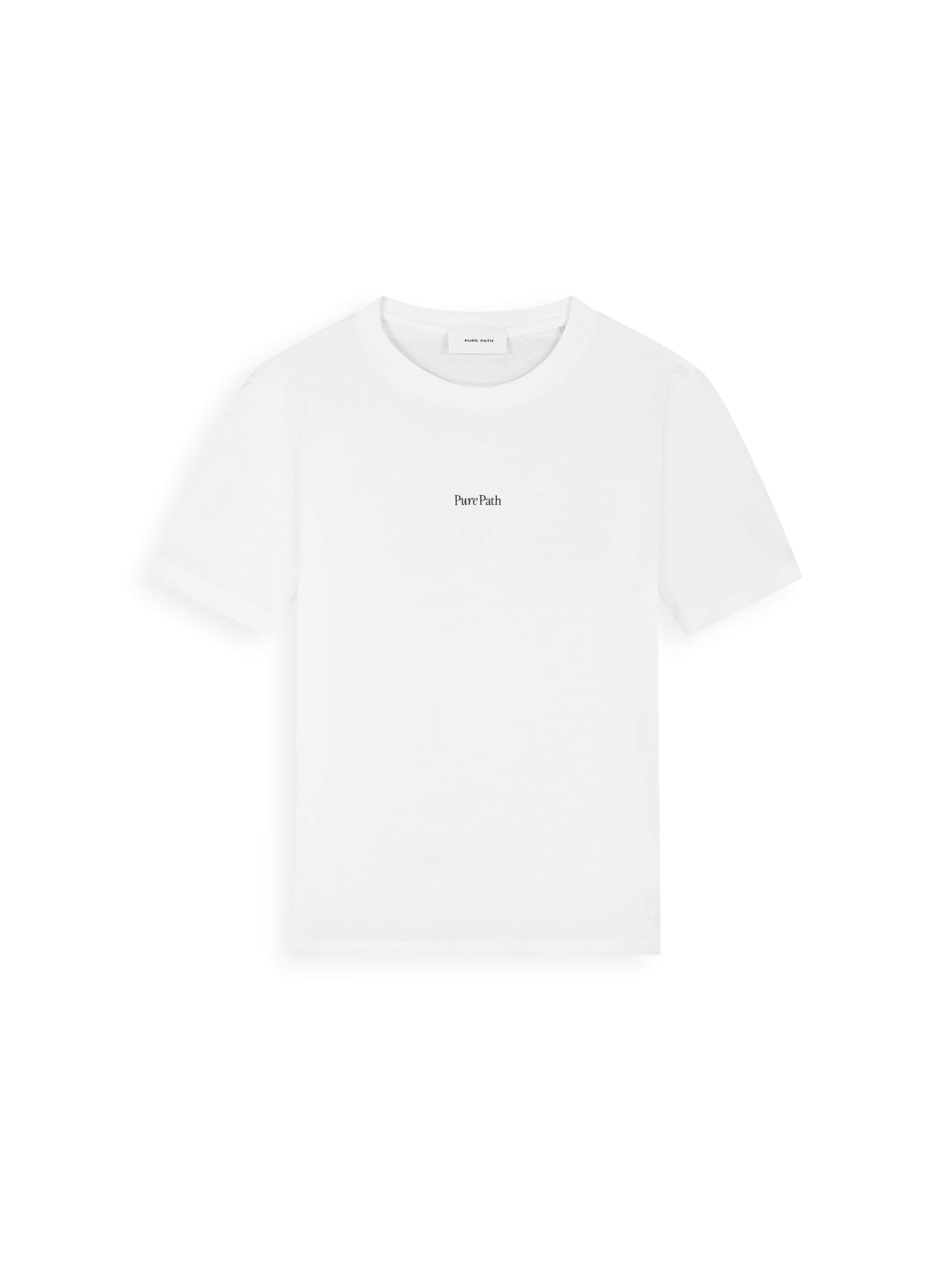 Pure Path Shirt in White: front
