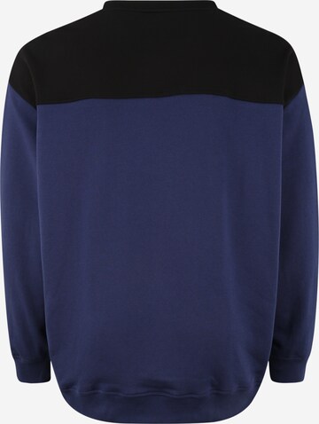 Urban Classics Sweatshirt i blå