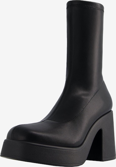 Botine Bershka pe negru, Vizualizare produs