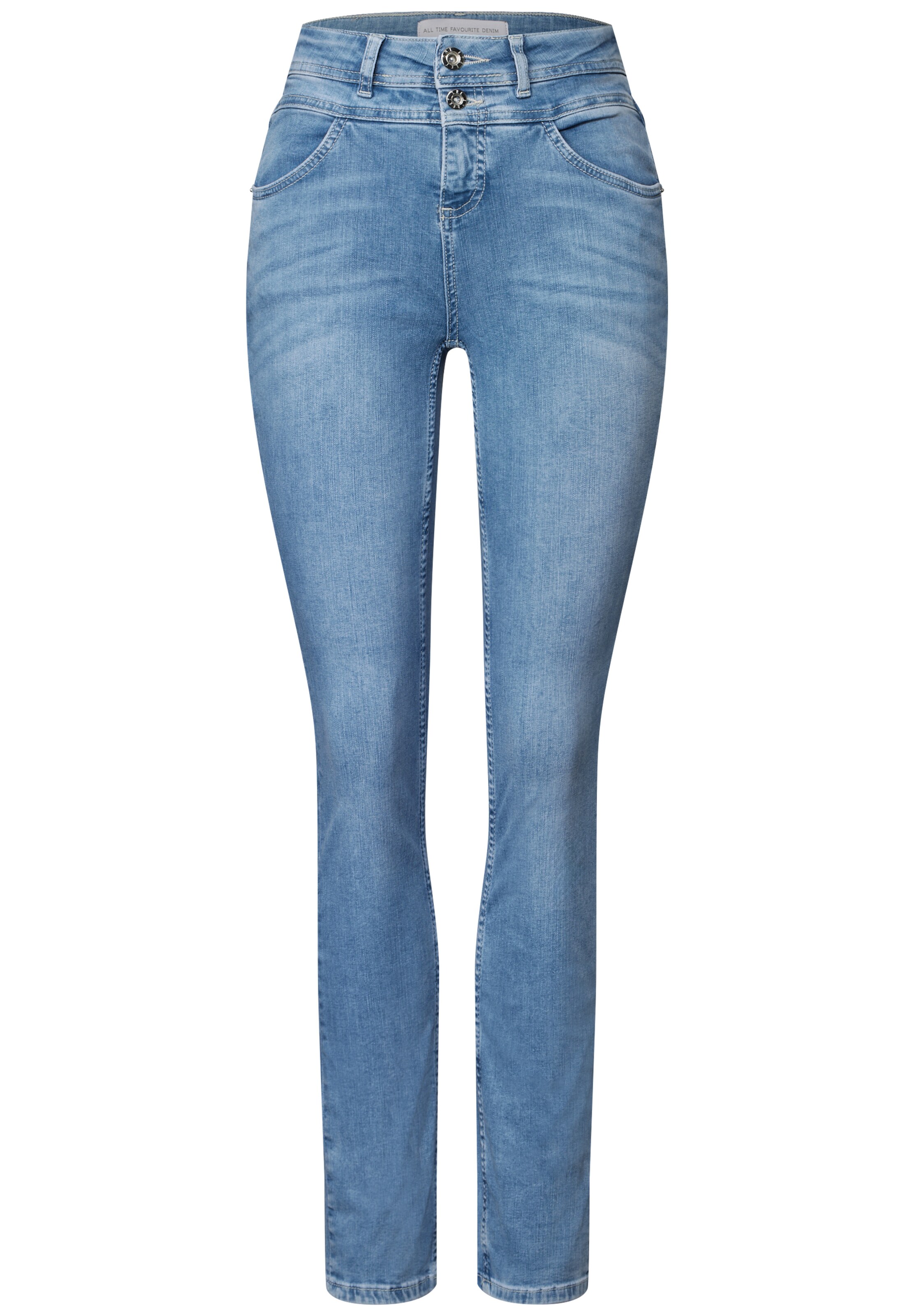 STREET ONE Regular Jeans in Blue: front