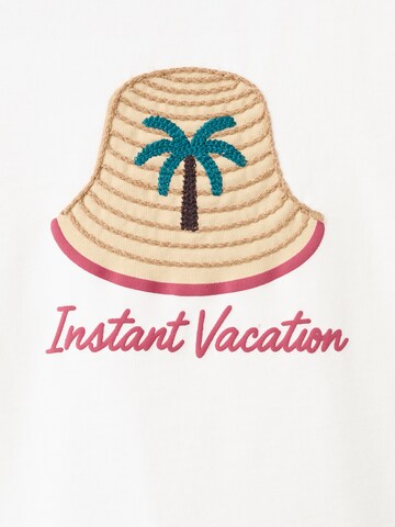 MANGO KIDS Shirt 'HAT' in White
