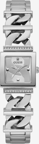 GUESS Analoog horloge in Zilver: voorkant