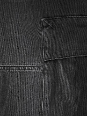 Loosefit Jeans cargo di Pull&Bear in nero