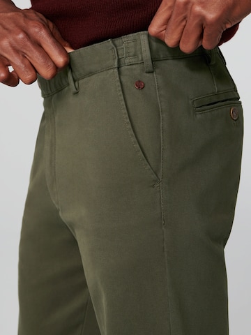 Regular Pantalon chino MEYER en vert