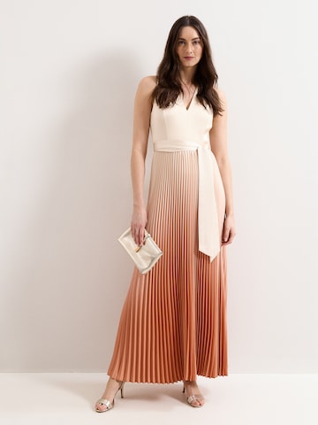 Phase Eight Dress in Orange: front