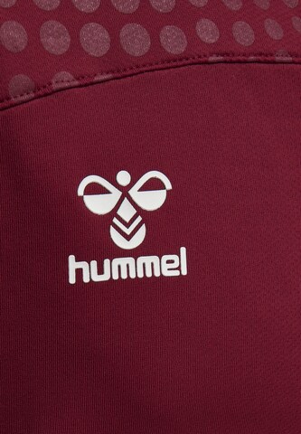 Hummel Sportsweatvest 'Lead' in Rood