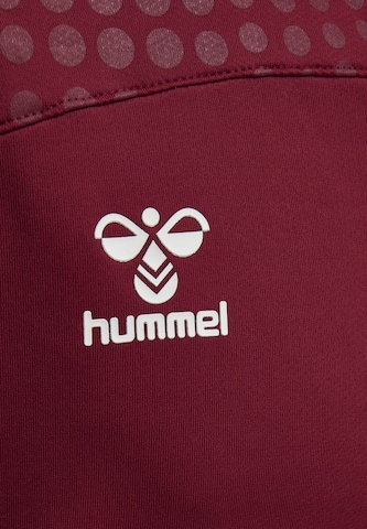 Giacca di felpa sportiva 'Lead' di Hummel in rosso