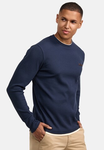 INDICODE JEANS Shirt ' Sigfinn ' in Blue