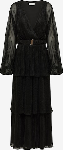 Tussah Вечерна рокля 'NYLA' в черно: отпред