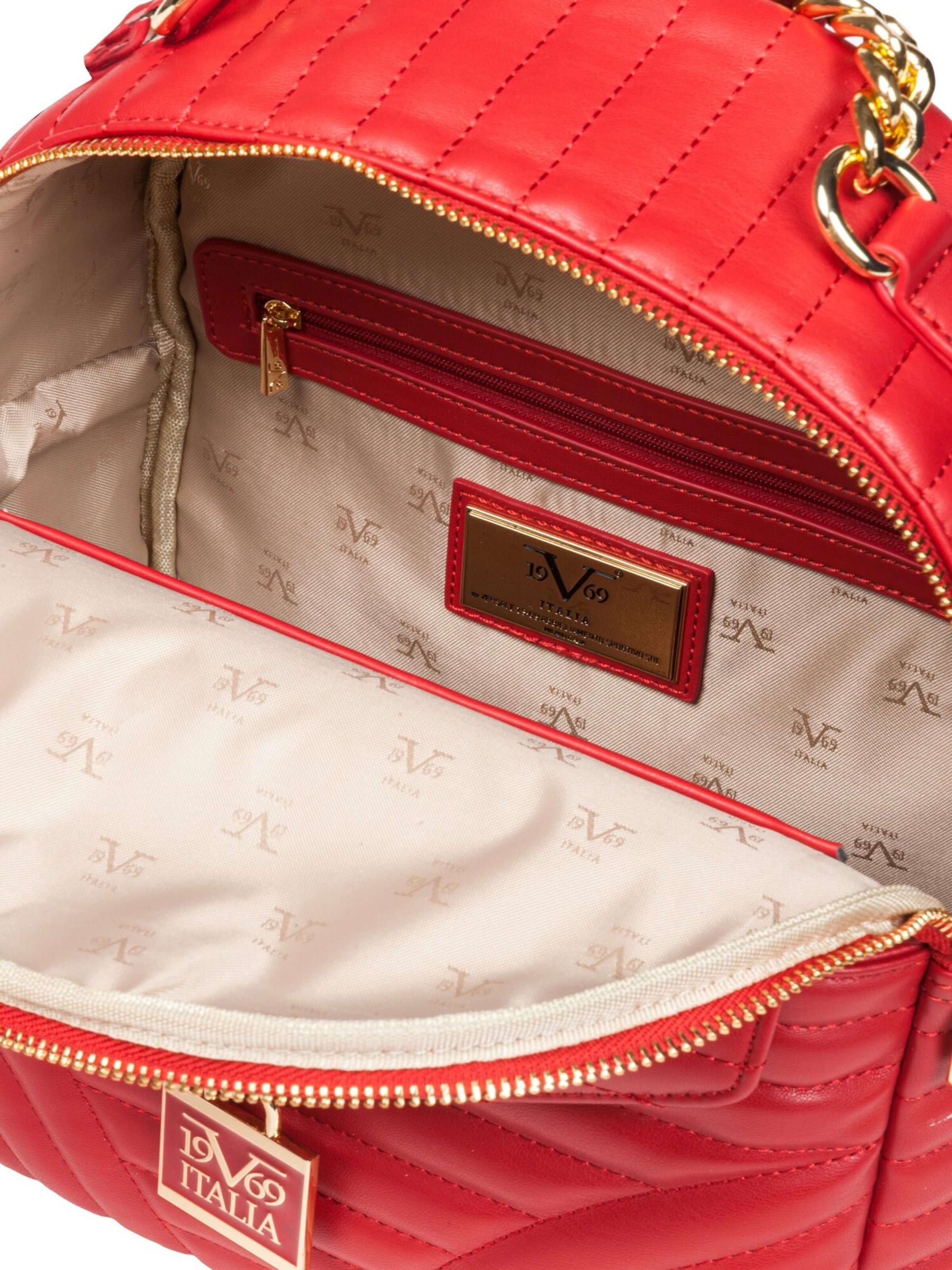 19V69 ITALIA Backpack 'Roswita' in Red