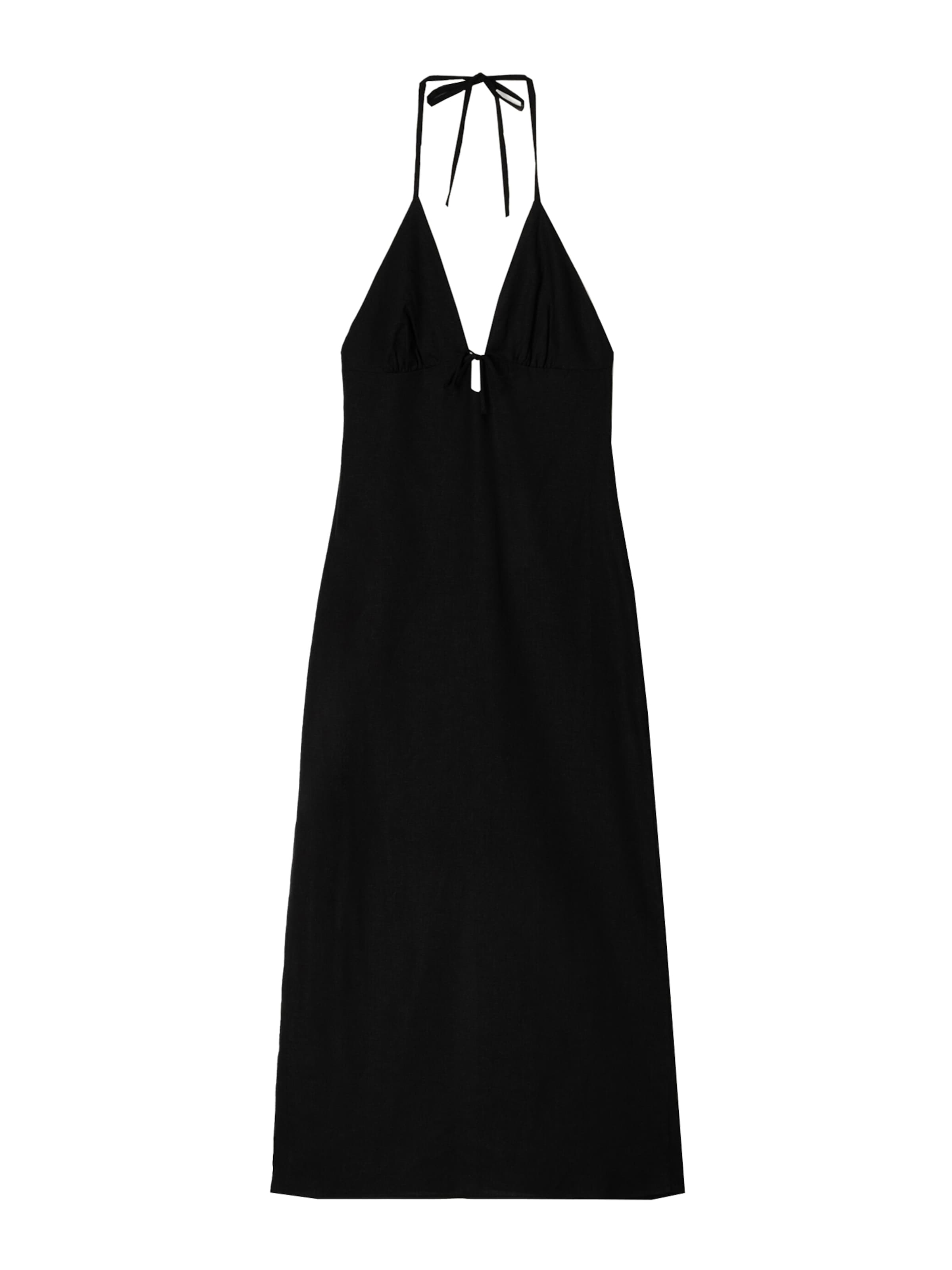 Bershka Aftonklänning i svart: framsida