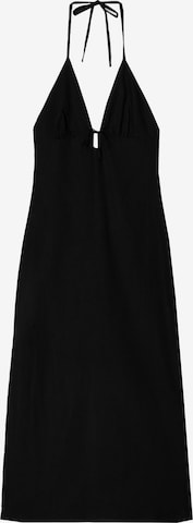 BershkaVečernja haljina - crna boja: prednji dio