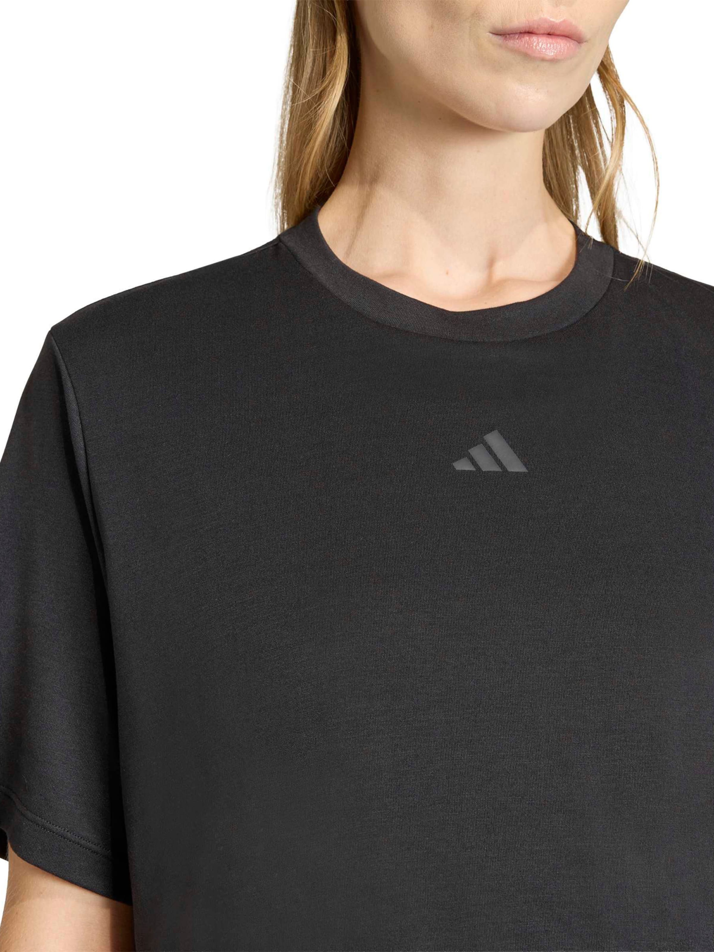 T-shirt fonctionnel 'MAT' ADIDAS PERFORMANCE en noir