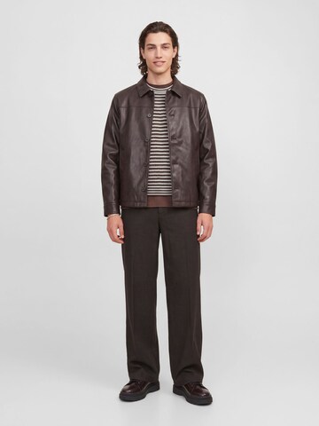 JACK & JONES Sweater in Brown