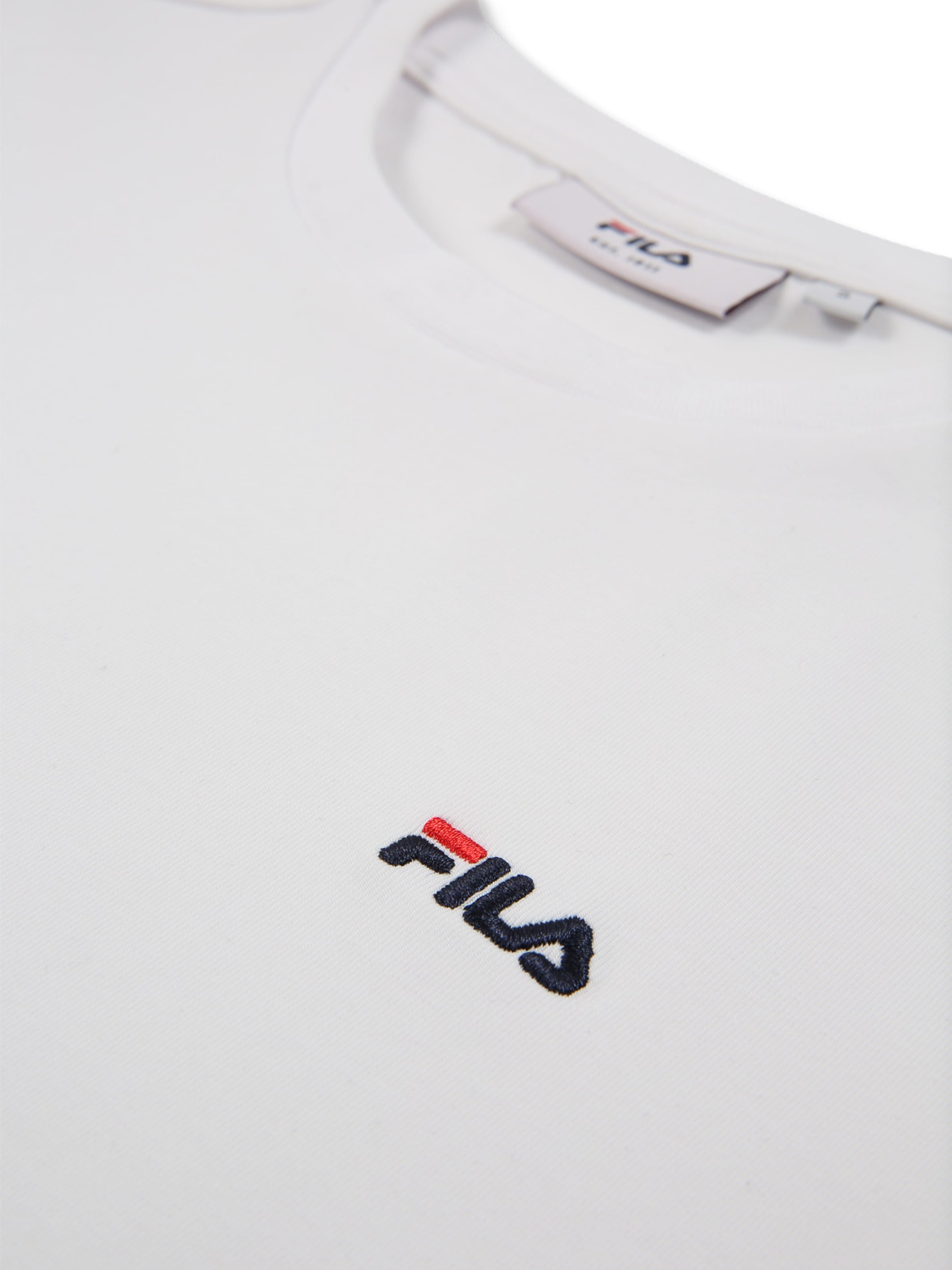 FILA - Camisa 'Trivero' em branco