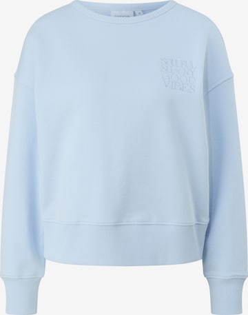 comma casual identity Sweatshirt i blå: forside