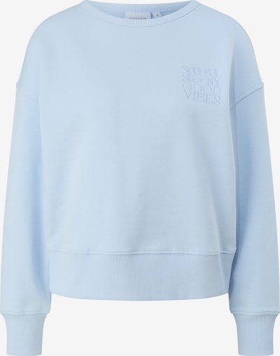 comma casual identity Sweat-shirt en bleu clair, Vue avec produit