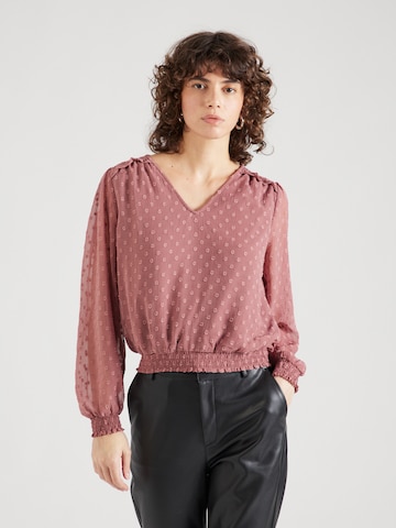 ONLY Blouse 'ELMIRA' in Roze: voorkant