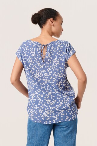 SOAKED IN LUXURY - Blusa en azul