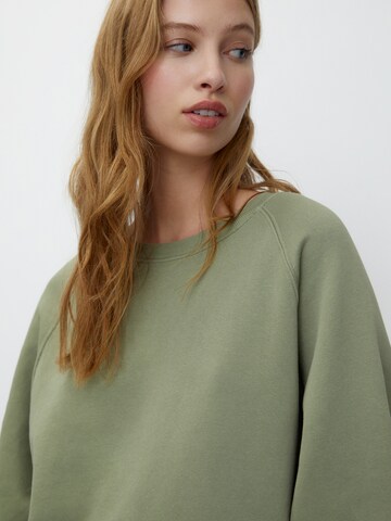 Pull&Bear Sweatshirt in Grün