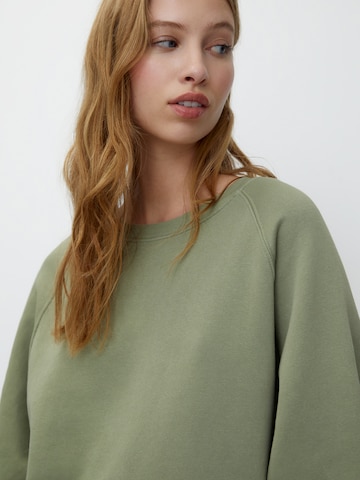 Pull&Bear Sweatshirt i grøn