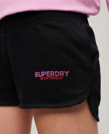 Superdry Slim fit Pants in Black