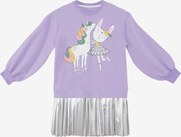 Robe MSH B&G en violet : devant