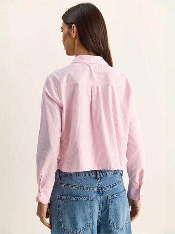 Camicia da donna di Bianco Lucci in rosa