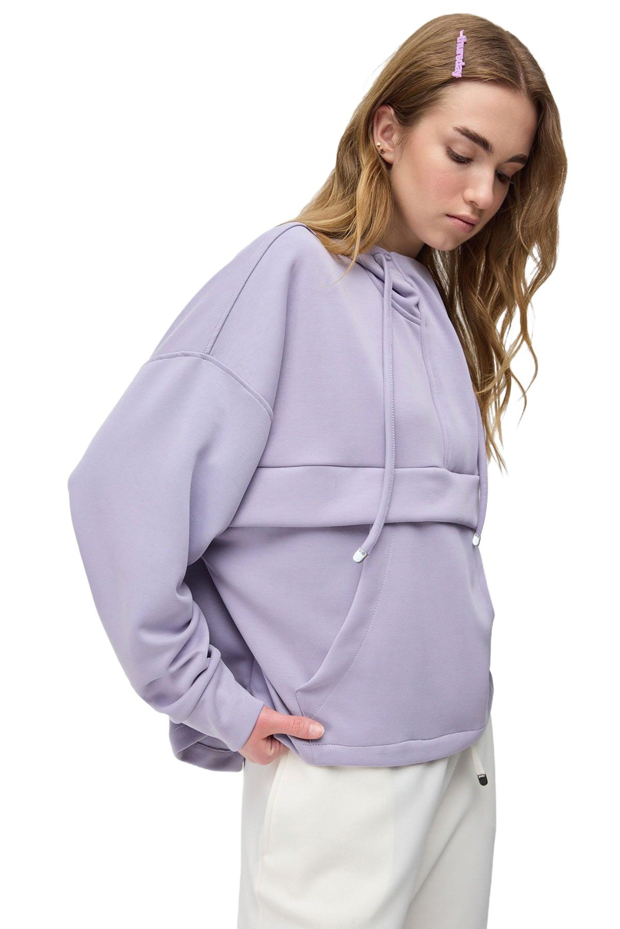 No Matter What Sweatshirt in Purple