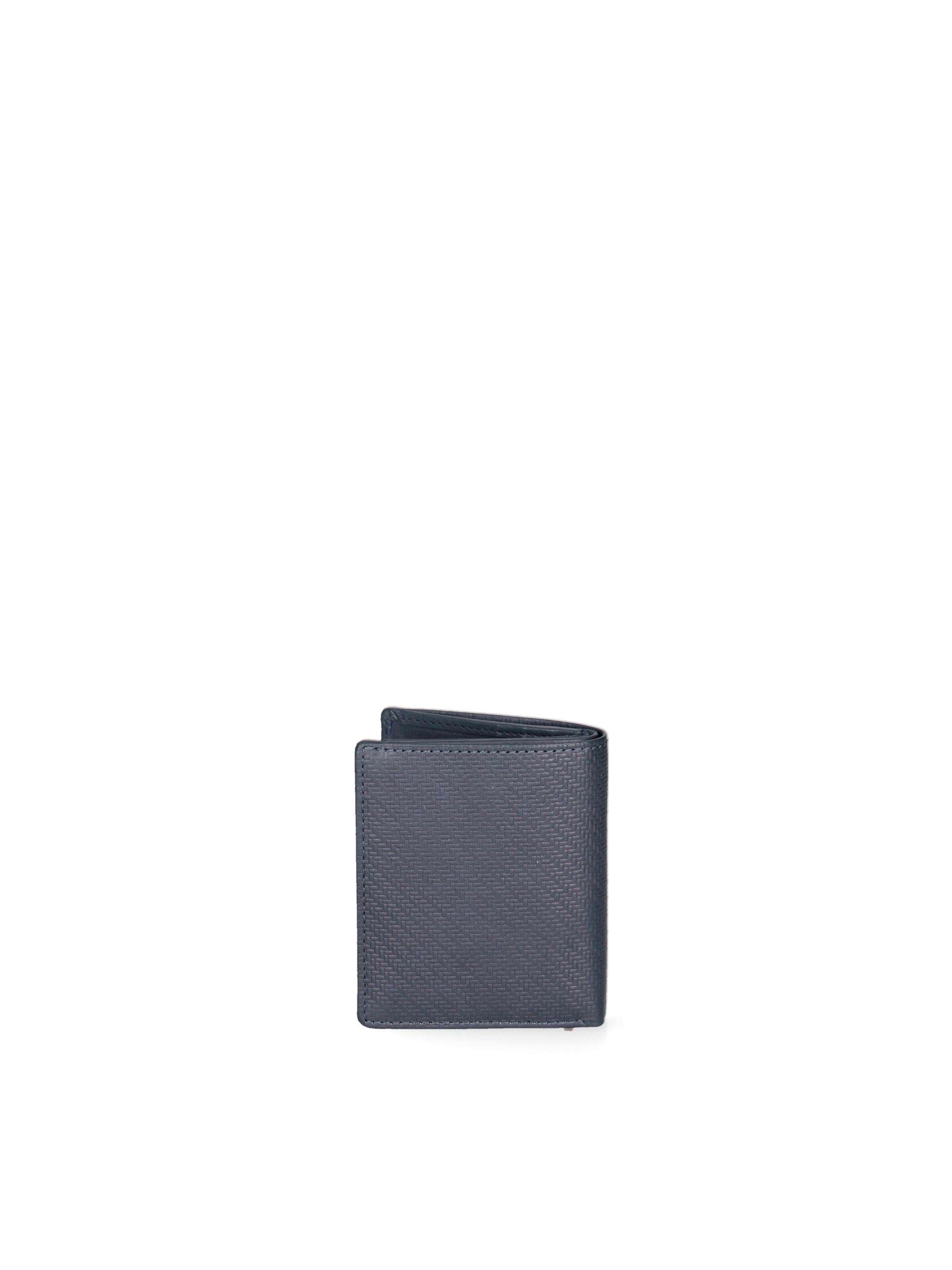 Portamonete 'Portafoglio uomo in vera pelle - Casual' di EC Contemporary COVERI in blu