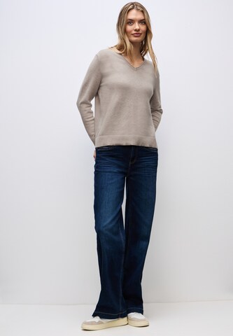 STREET ONE Pullover in Beige