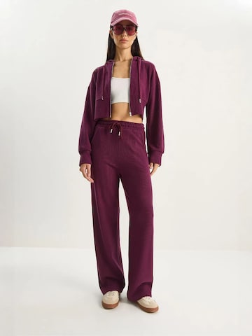 Bianco Lucci - Fato de jogging em roxo: frente