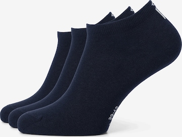 Chaussettes 'Casual (navy)' SOLIT socks en bleu : devant