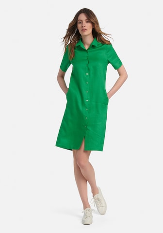 Peter Hahn Shirt Dress in Green
