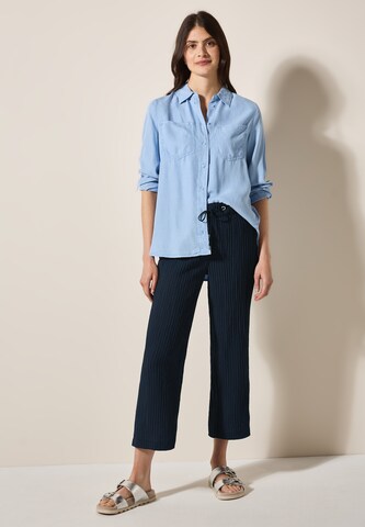 CECIL Loose fit Pants in Blue