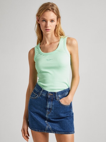 Pepe Jeans Top 'LANE' in Groen: voorkant