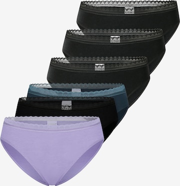 SCHIESSER Slip ' Modern Multi ' in Blau: Vorderseite
