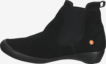 Softinos Chelsea boots in Zwart