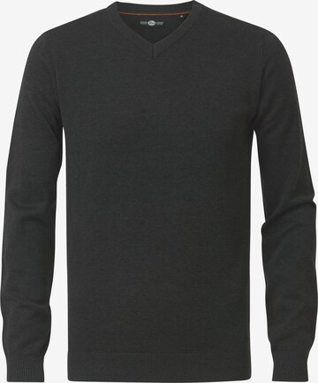 Petrol Industries Sweater 'Alton' in Black: front