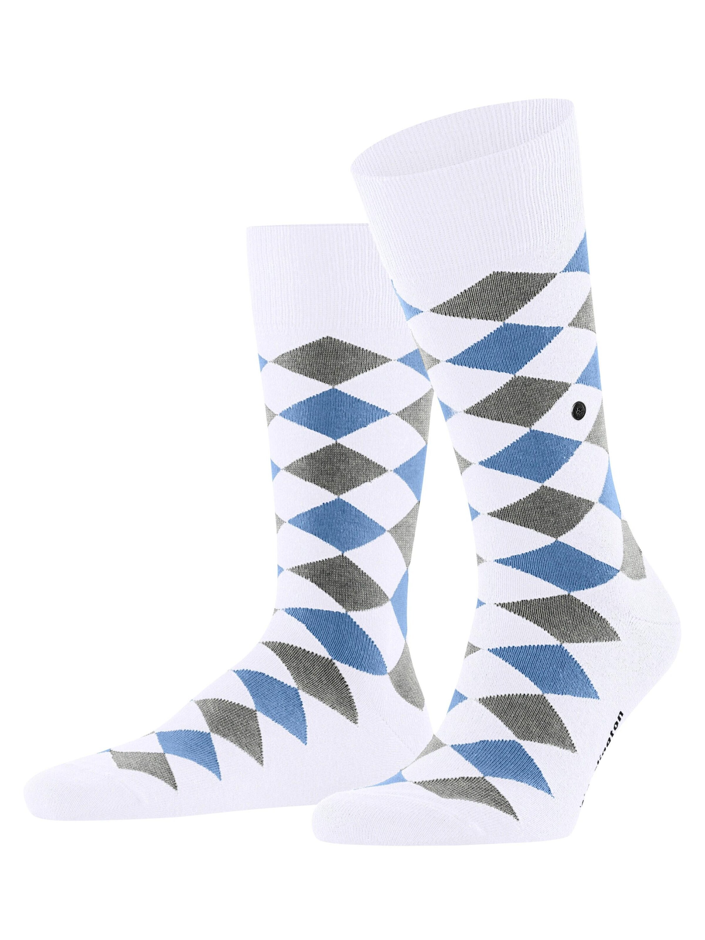 BURLINGTON Socken 'Danny'‌‌‌ in Weiß: Vorderseite