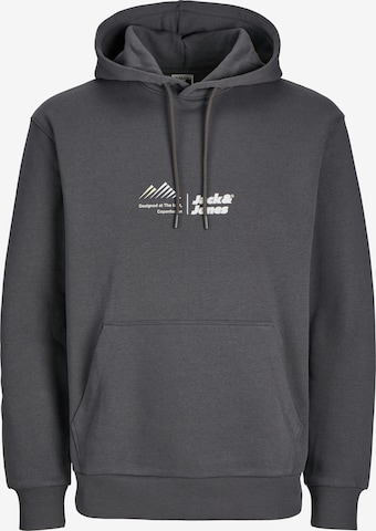 Sweat-shirt 'JCOLima' JACK & JONES en gris : devant
