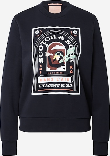 SCOTCH & SODA Sweatshirt in Dark blue / Mixed colours, Item view