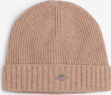 Bonnet GANT en beige : devant