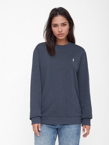 NIKIN Sweatshirt 'Tree' in Blue: front